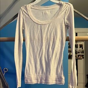 Tan Cream Fitted Ribbed Bodysuit